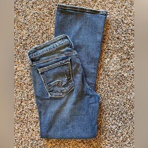 Silver Suki Bootcut Jeans Women’s Size W29/L31 (measures 31x30)